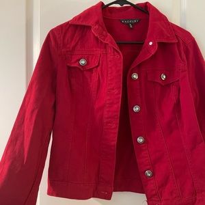 Red baccini Gameday Jacket!